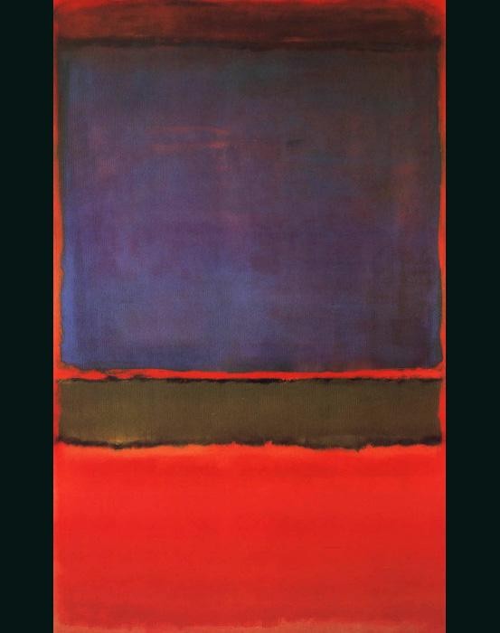 Mark Rothko Violet Green and Red